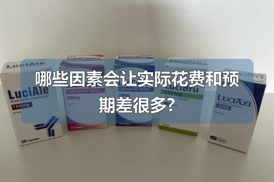 哪些因素会让实际花费和预期差很多?