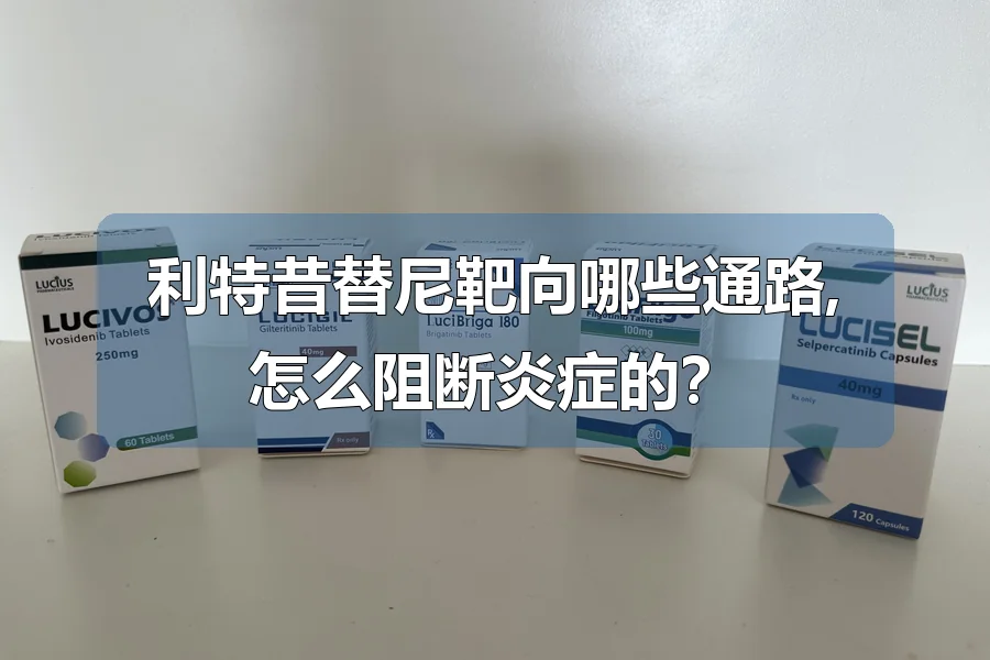 利特昔替尼靶向哪些通路,怎么阻断炎症的?